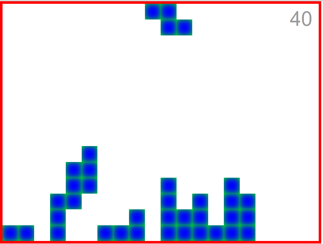 Tetris with score